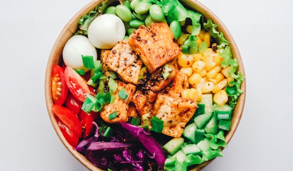 Rainbow Chicken Bowl